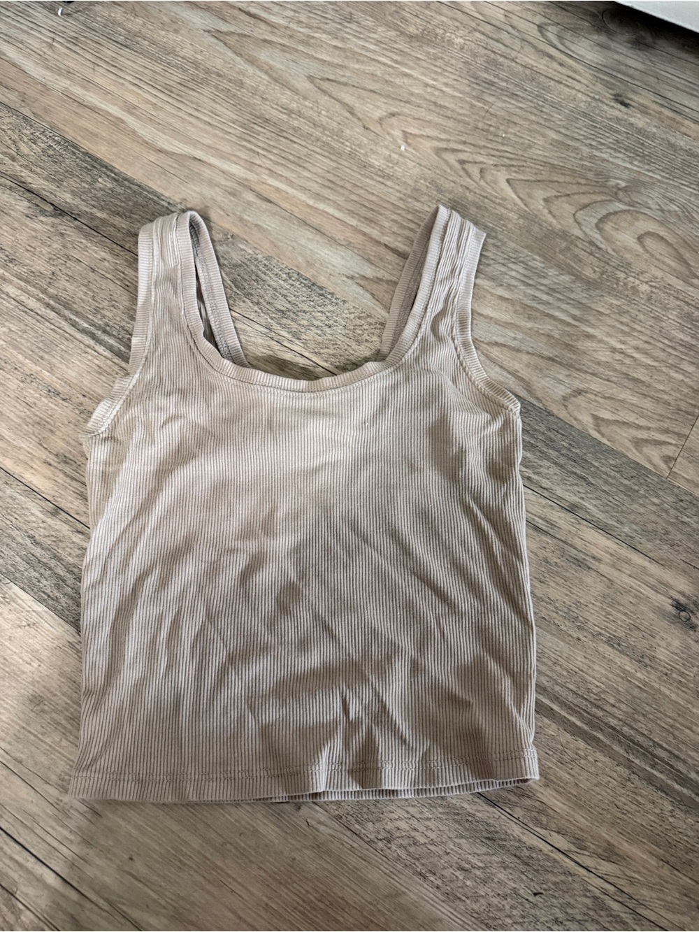 Beige tank top